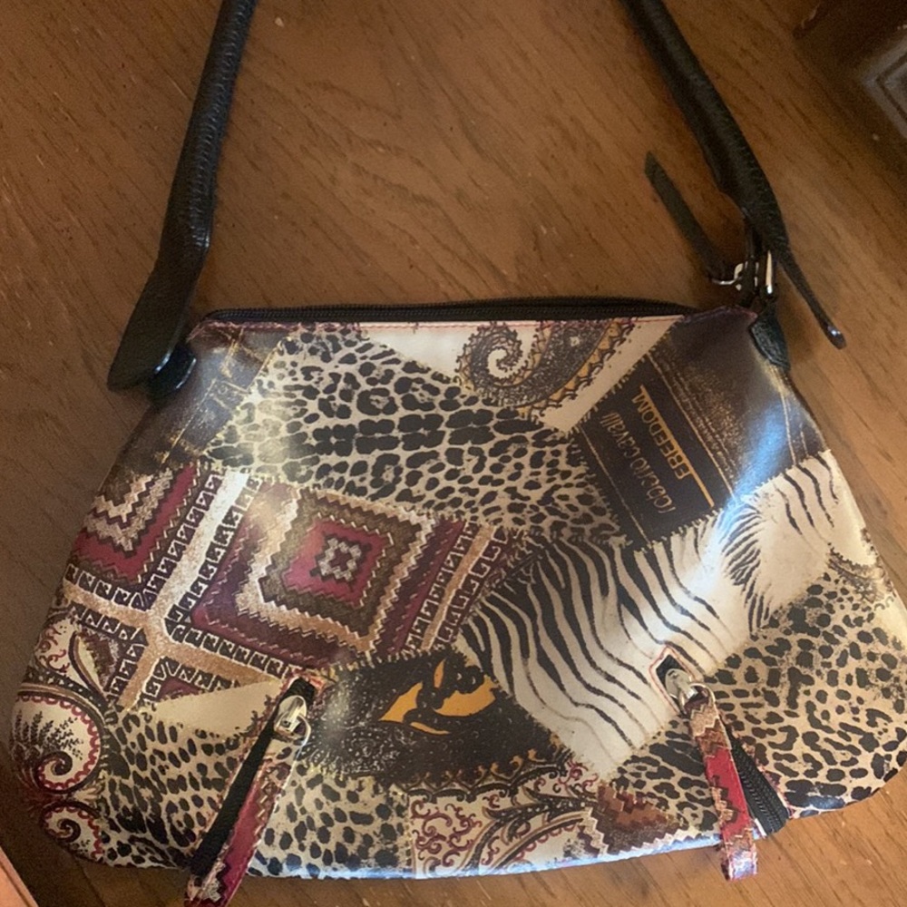 Vintagw Roberto cavalli bag freedom collection